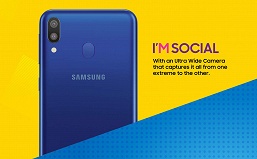  Samsung анонсировала смартфоны Galaxy M, полноценная премьера состоится 28 января